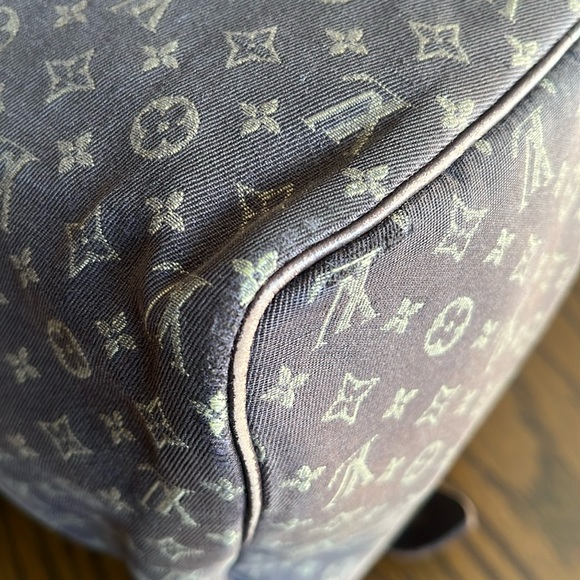 LOUIS VUITTON DENIM SPEEDY 30 - Picture 13 of 15